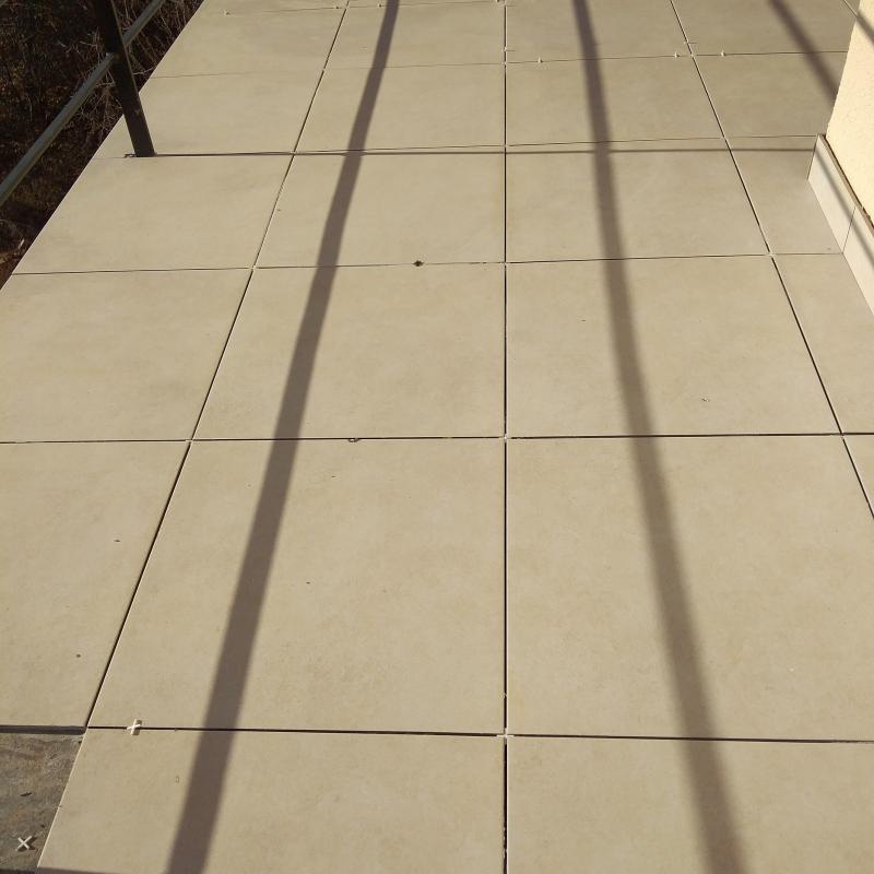 лепене на гранитогрес на веранда с. Байкалско 2020