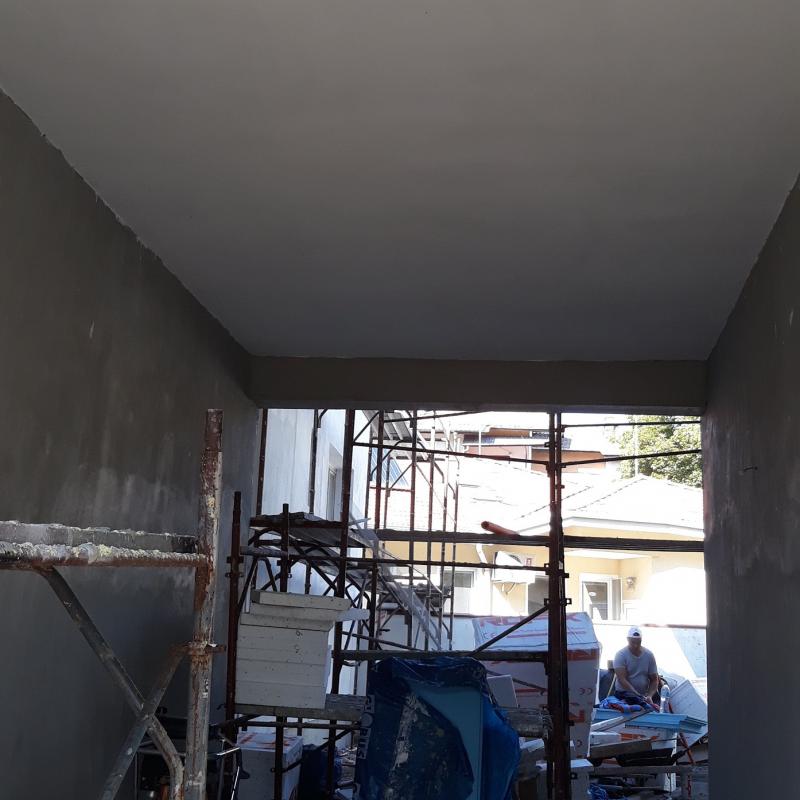 Саниране на тухлена част  2019