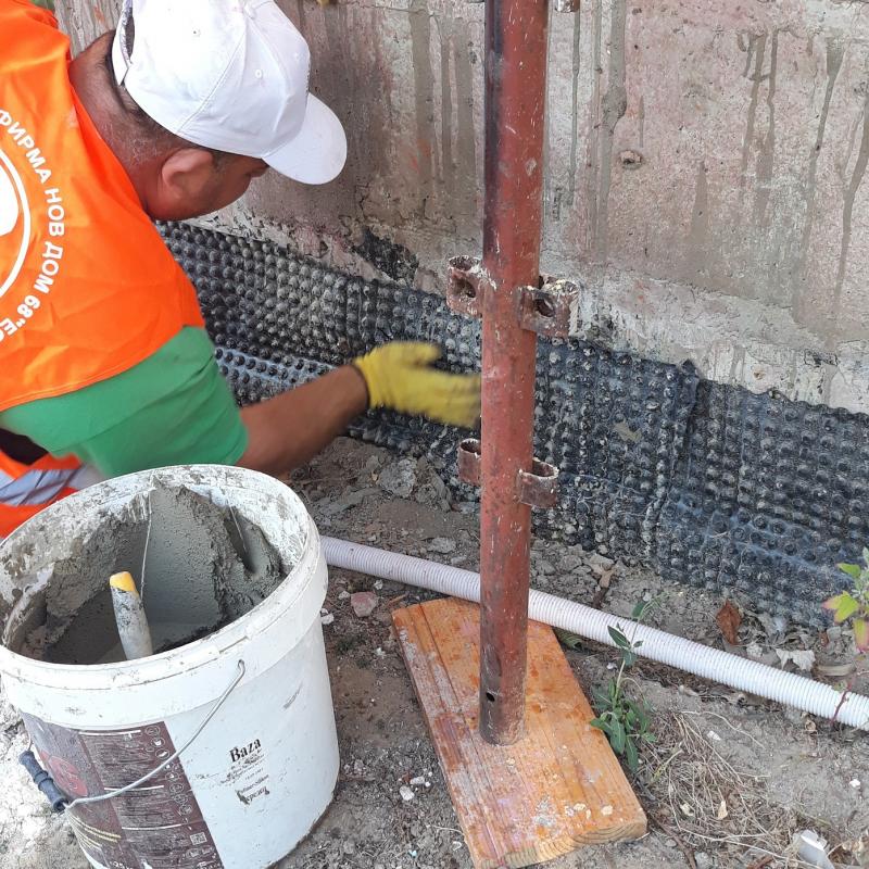 Подлепване на хидроизолация 2019