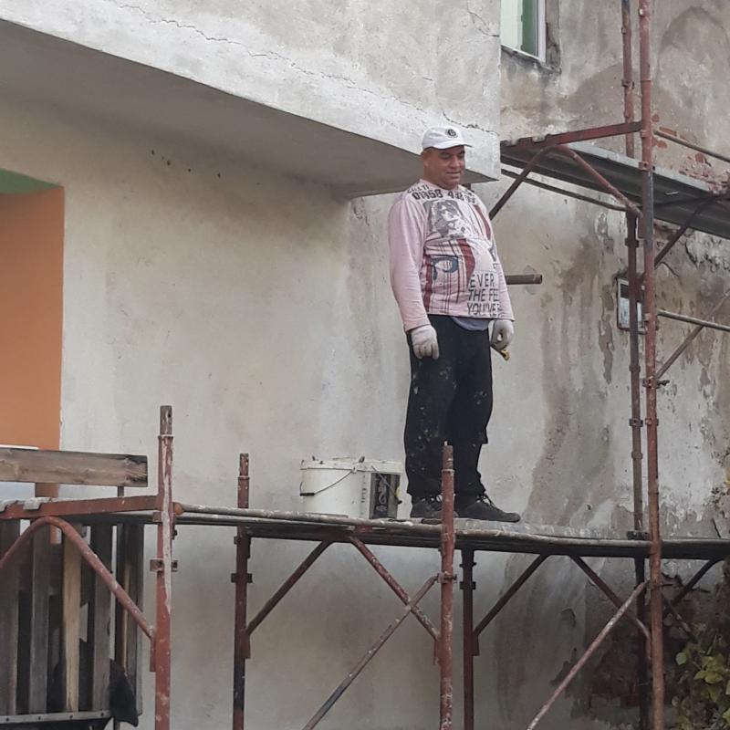 подготовка за саниране с. Коняво 2019