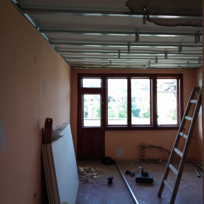 Подготовка за гипсокартон Кюстендил 2020