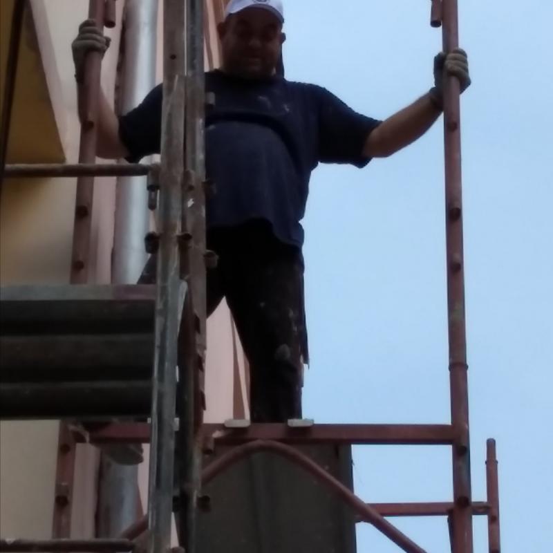 Монтаж на скеле