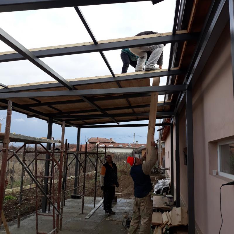 Направа на покрив с. Слокощица обл. Кюстендил 2019