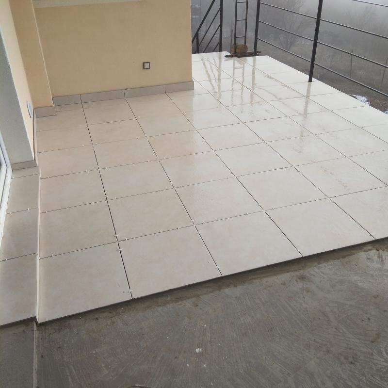 лепене на гранитогрес на веранда с. Байкалско 2020