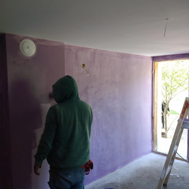 Вътрешно боядисване с. Мазарачево Кюстендил 2020