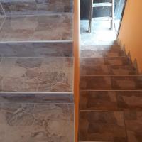 стълбище, плочки кв. Върташево 2019