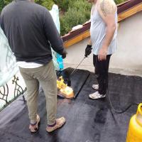 Полагане на хидроизолация на веранда с. Коняво 2020