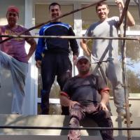 колектива при саниране на къща център алея гр. Кюстендил 2020