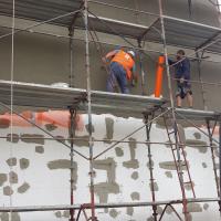 Шпакловане на фасада Калкан 2019