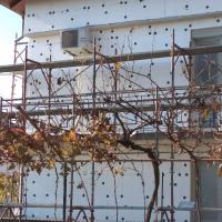 Дюбелиране на фасада обект Пиперков чифлик Кюстендилско 2020