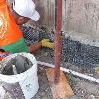 Подлепване на хидроизолация 2019