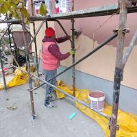 Полагане на драскана мазилка Кюстендил 2020