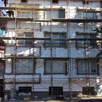 Дюбелиране на фасада ул. 28ми Февруари гр. Кюстендил 2020